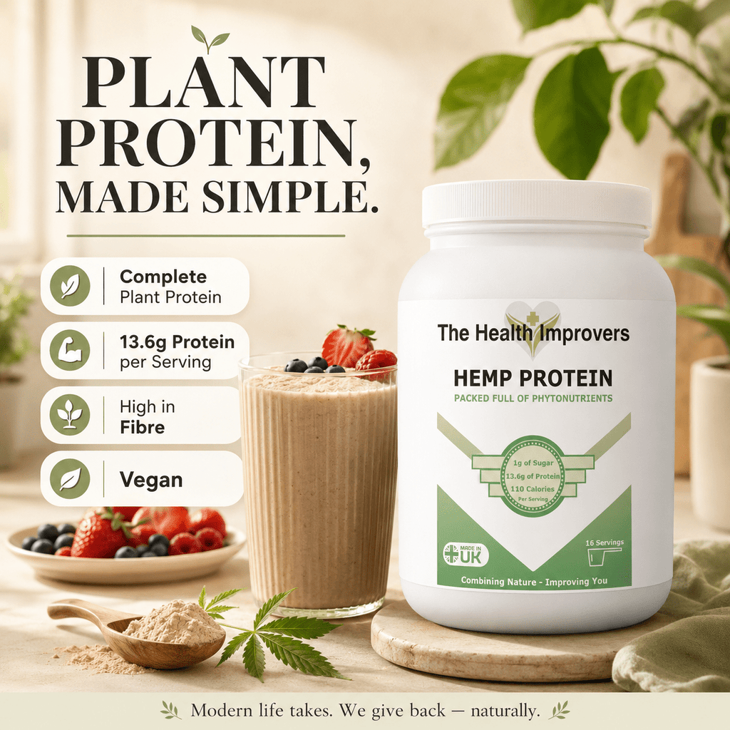 Hemp Protein, a complete plant protein made simple as part of an everyday routine