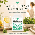 A fresh start to your day, LIVERenew as part of a daily wellness routine