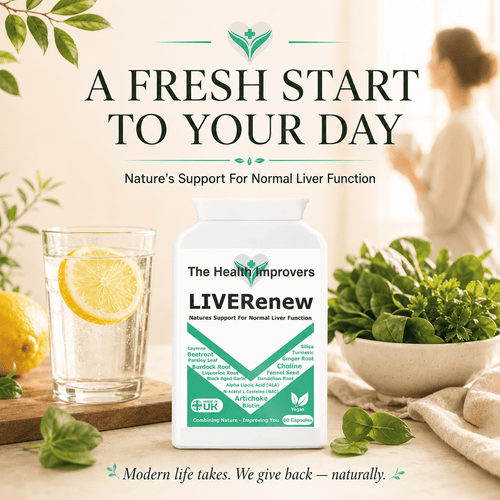 A fresh start to your day, LIVERenew as part of a daily wellness routine