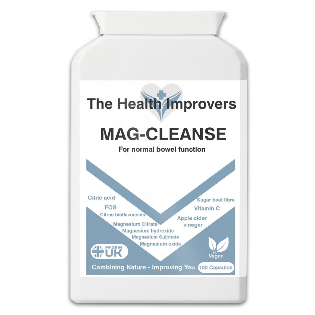 Mag-Cleanse | Magnesium Supplement | 4 Types of Magnesium | Digestive Regularity The Health Improvers