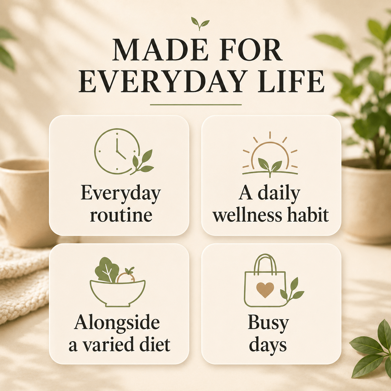 Meno Support Complex made for everyday life and daily wellness routines