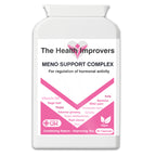 Meno Support Complex Supplement | PMS Hormonal Imbalance | Red Clover & Wild Yam The Health Improvers