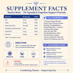 Nootro Brain supplement facts and full ingredients panel, contains caffeine