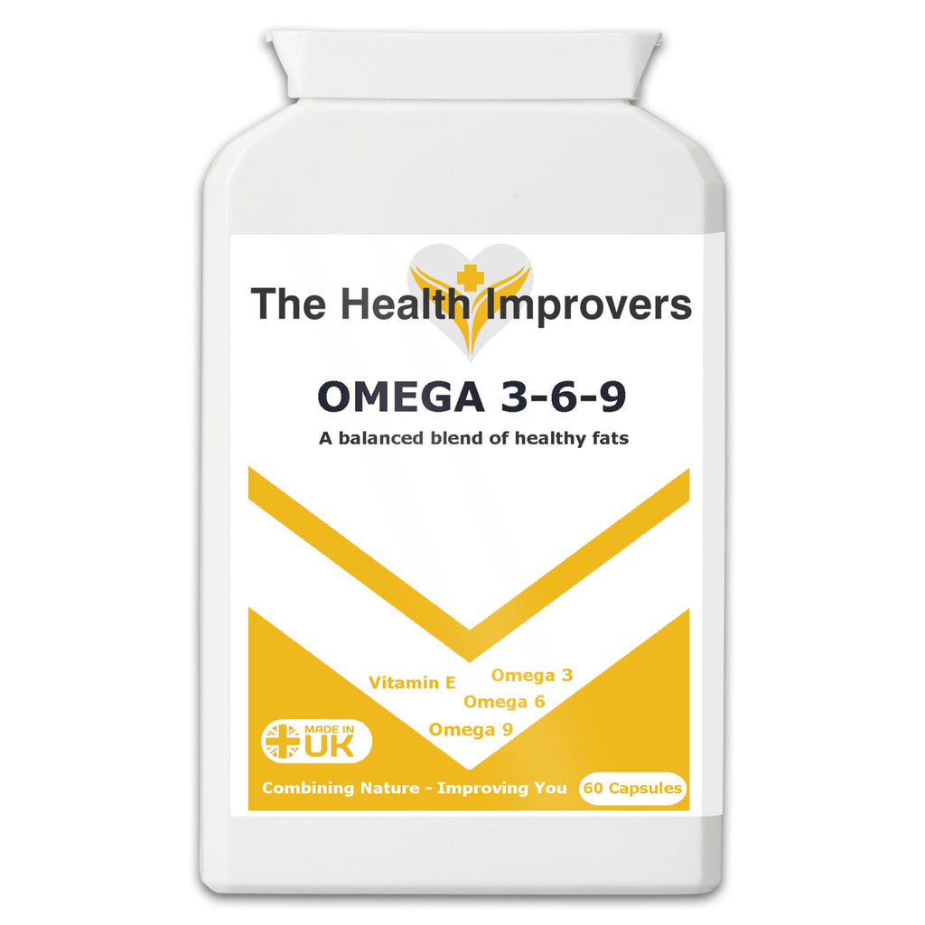 Omega 3 6 9 Essential Oils Supplement with Vitamin E | 