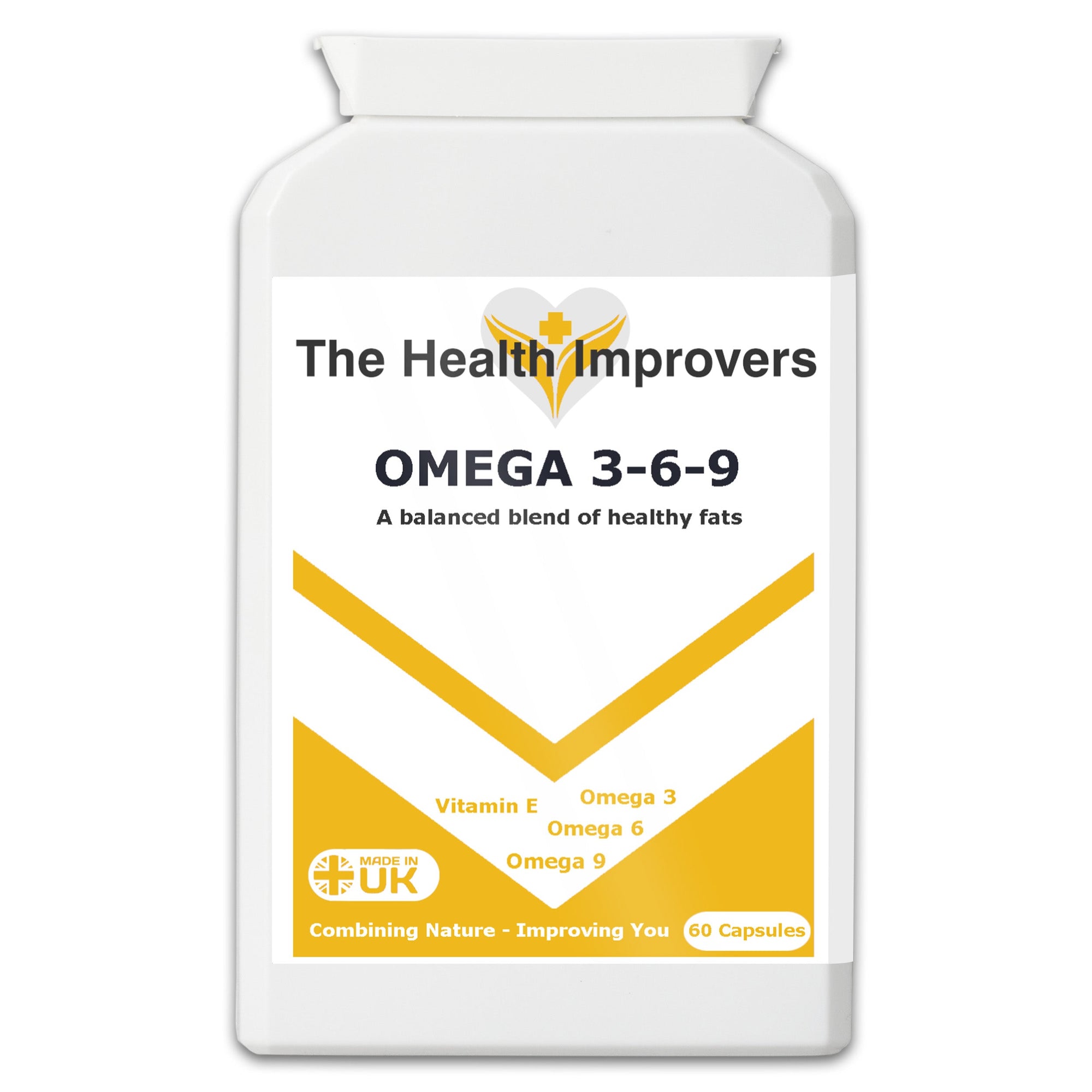 Omega 3 6 9 Essential Oils Supplement with Vitamin E | 