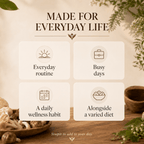 Organic Mushroom Complex made for everyday life and daily wellness