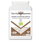 Organic Mushroom Complex Immunity Supplement | Improved Tiredness & Fatigue The Health Improvers