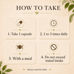 How to take Organic Seaweed Complex, one capsule one to three times daily with a meal