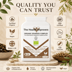 Organic Seaweed Complex quality standards, UK made, vegan and GMP certified
