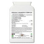 Organic Seaweed Complex Supplement | 192µg of Iodine | Vegan | Made in UK - The Health Improvers