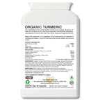 Organic Turmeric Supplement with Ginger and Black Pepper | Vegan | - The Health Improvers