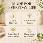 Pea Protein made for active lifestyles, post-workout shakes and everyday routines