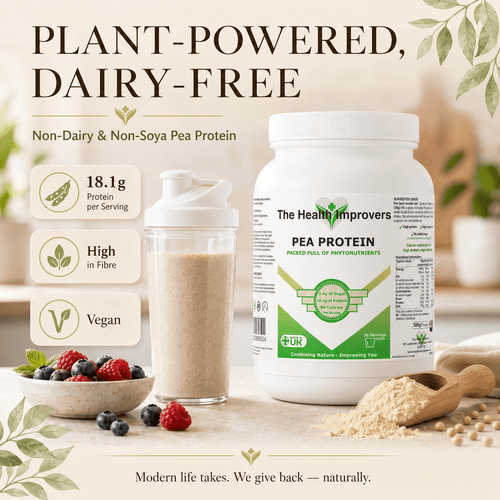 Plant-powered dairy-free Pea Protein as part of an everyday routine