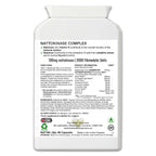 Powerful Nattokinase Complex Supplement | 100mg and 2000 Fibrinolytic Units - The Health Improvers