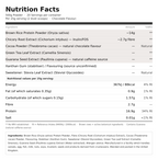 Rice Protein Powder  – Vegan with Chicory, Green Tea & Guarana