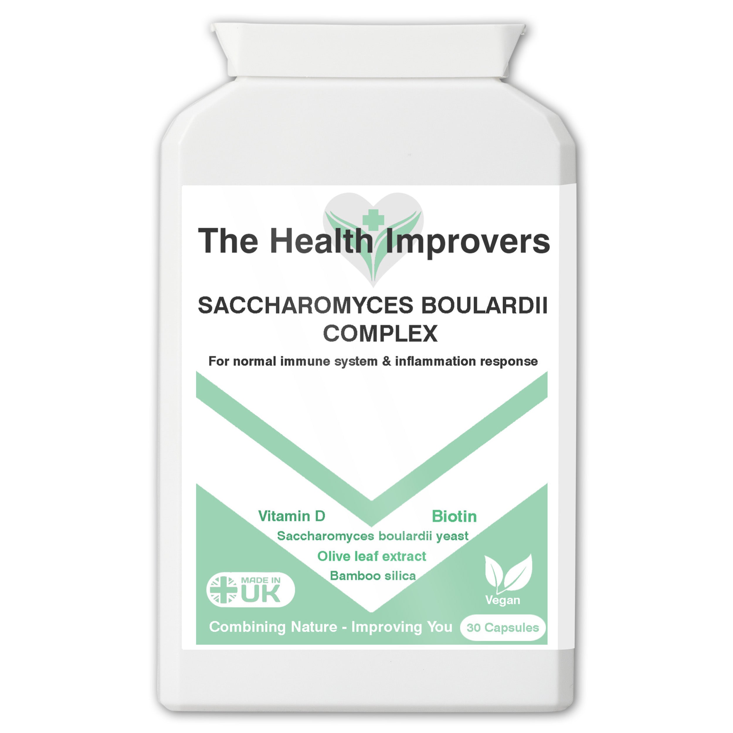 Saccharomyces Boulardii Complex Supplement | Intestinal Tract Support The Health Improvers