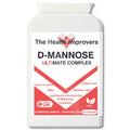 D-Mannose UTI Support Supplement | High Strength Cranberry, Probiotics & Zinc - The Health Improvers
