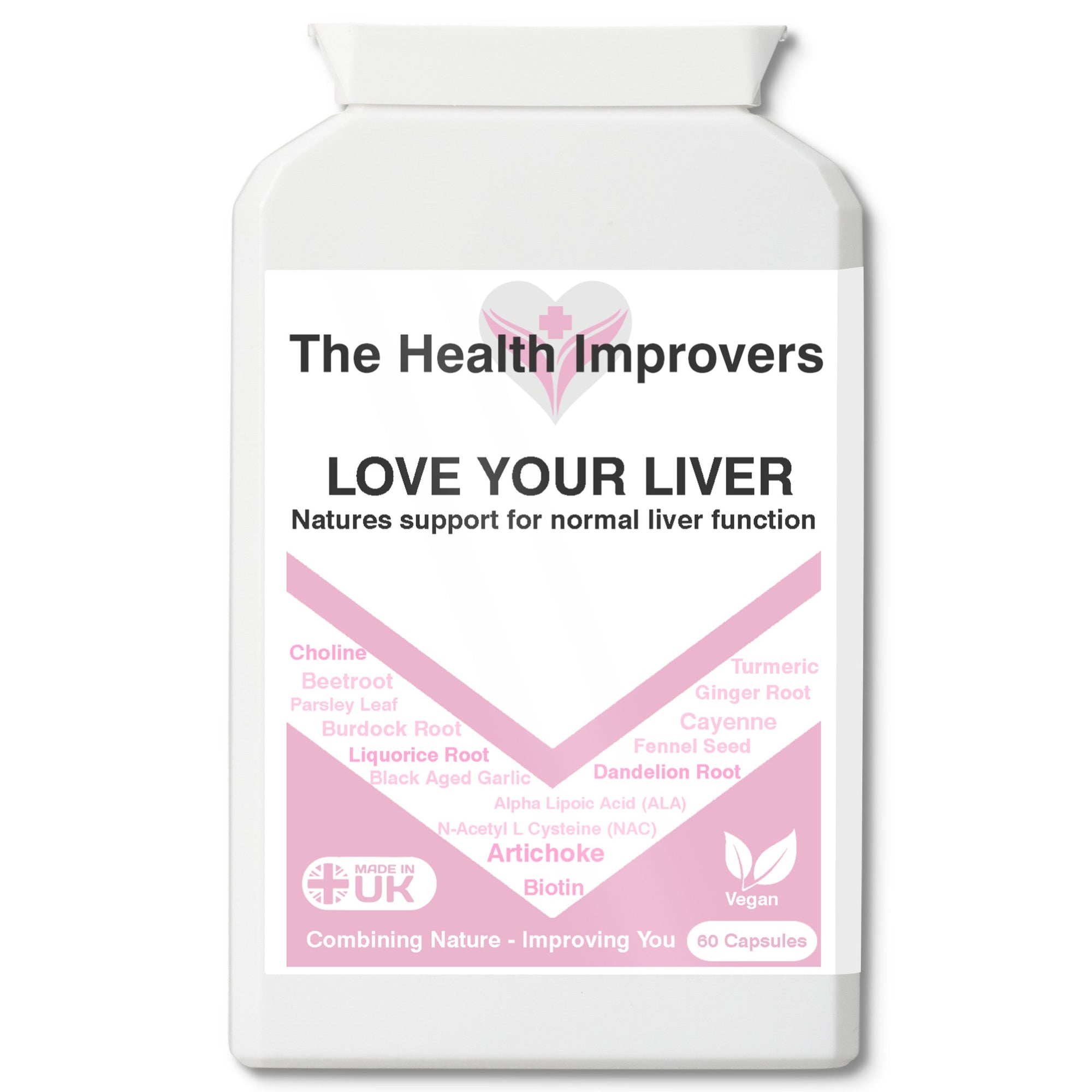 Liver & Gallbladder Complex Supplement | Natural Detox, Cleanse & Cell Protection The Health Improvers