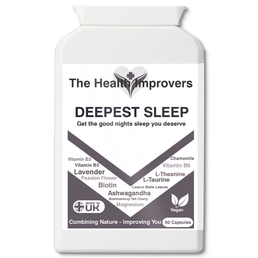 Strong Herbal Sleeping Pills Tablets For Insomnia With Magnesium & Ashwagandha