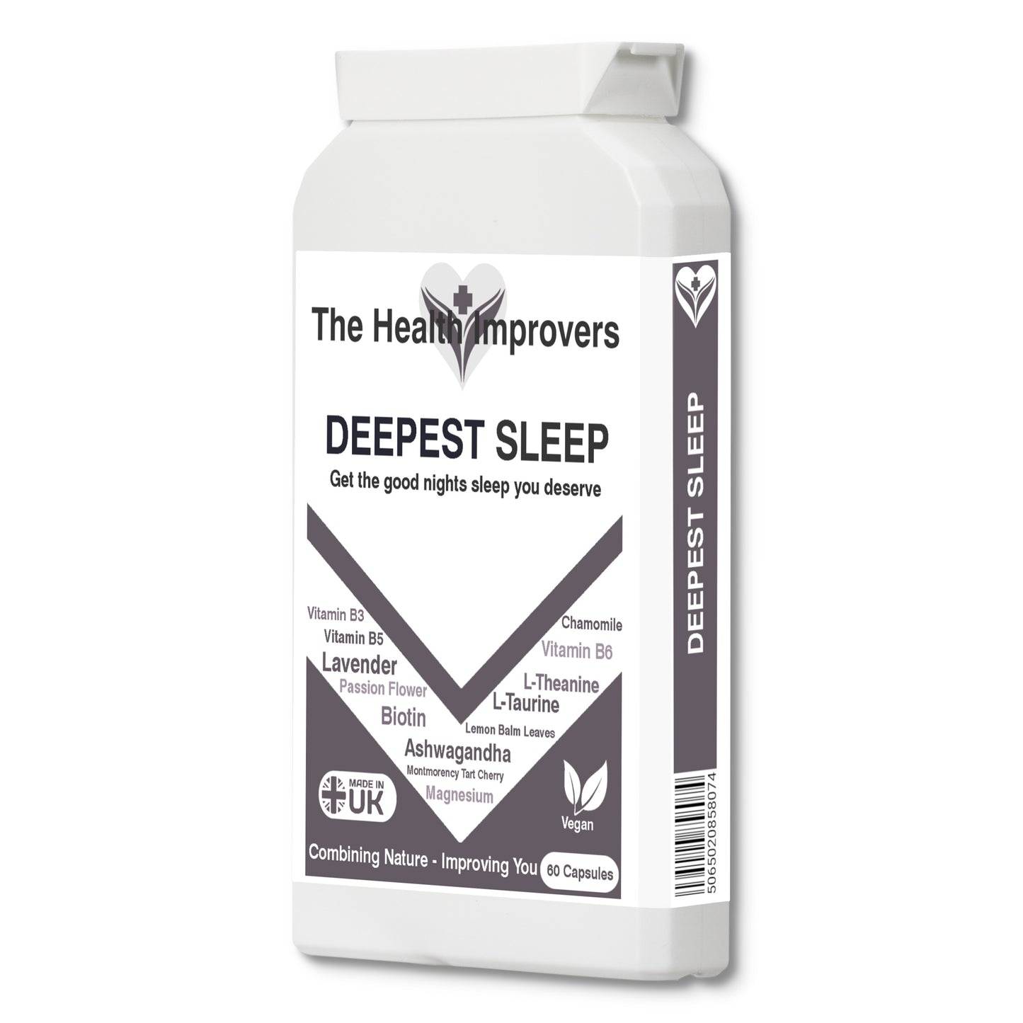 Strong Herbal Sleeping Pills Tablets For Insomnia With Magnesium & Ashwagandha